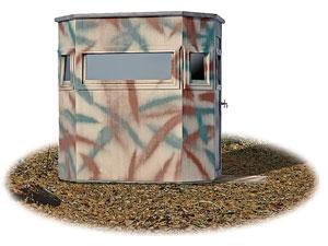 The Ambush Hunting Blind from the Wylde Series from Pine Creek Structures
