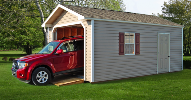 single car garages and other structures available in Pine Creek Structures of Connellsville, PA