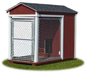 4x4 Single Dog Kennel from Pine Creek Structures