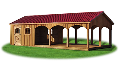 custom pavilion built by Pine Creek Structures