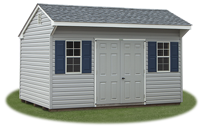 10x14 Vinyl Sided Cottage Storage Shed From Pine Creek Structures