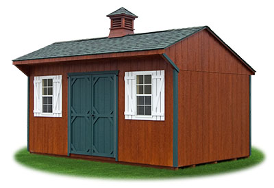 10x16 LP Sided Cottage Storage Shed From Pine Creek Structures