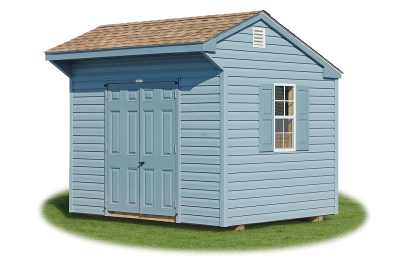 8x10 Vinyl Sided Cottage Storage Shed From Pine Creek Structures