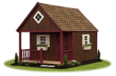 The Clubhouse Playhouse from Pine Creek Structures