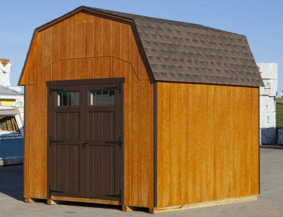 10x10 Madison Series Dutch Barn Style Storage Shed at Pine Creek Structures of Spring Glen