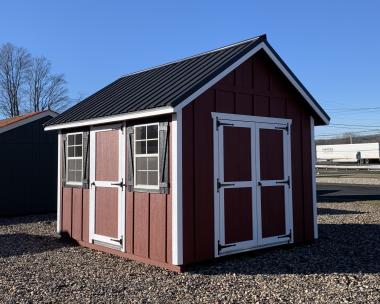 10x12 Peak Style Storage Shed by Pine Creek Structures in CT