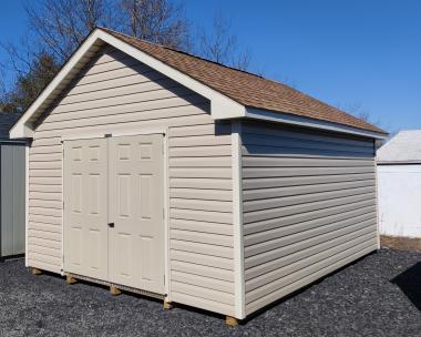 Exterior Vinyl Sided 12x16 Cape Cod Series Shed