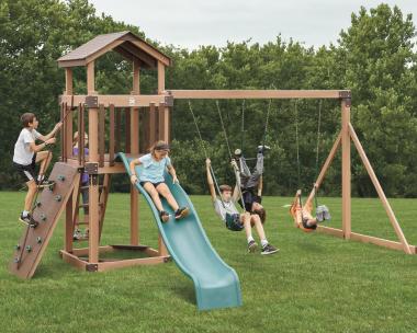 Vinyl Play Set B44-6 from Pine Creek Structures in Harrisburg, PA