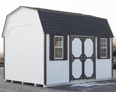10x14 Gambrel Dutch Barn with Loft Inside