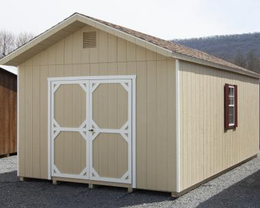 12x20 Front Entry Peak Style Storage Shed from Pine Creek Structures of Spring Glen