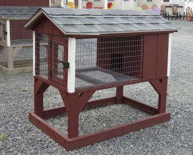 Rabbit and Small Animal Hutch from Pine Creek Structures