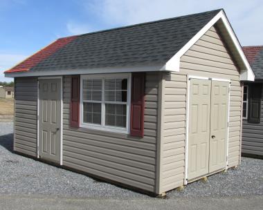 10X16 VINYL CAPE COD AT PINE CREEK STRUCTURES IN YORK, PA.
