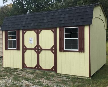 12x16 Gambrel Barn Style Storage Shed from Pine Creek Structures of Egg Harbor, New Jersey