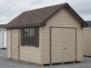 10x12 Cape Cod storage shed with vinyl siding from Pine Creek Structures