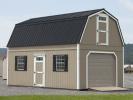 14x24 Two-Story Gambrel Garage in stock at Pine Creek Structures of Berrysburg, PA