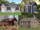 Custom Order a Cape Cod style storage shed from Pine Creek Structures of Egg Harbor 