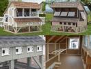 Custom Order a 6x8 Mini Chicken Condo from Pine Creek Structures of Egg Harbor 