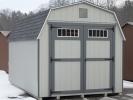 10x14 Heavy Duty Highwall Barn With Extra Large Double Doors