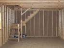 14x28 Two-Story Gambrel Barn Style Garage with interior staircase