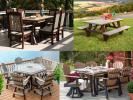 Poly and Wood Patio Furniture available at Pine Creek Structures of Monroeville, PA