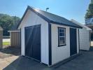 Cape Cod Roof Heavy Duty Shed Double Doors