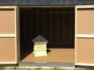 12x16 Dutch Barn Style Storage Shed with Cupola and Shelves and a Loft Inside